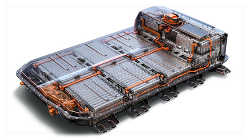 Tesla Model S battery panel