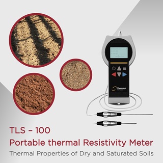 <b>TC</b> Thermal Properties of Dry and Saturated Soils using the TLS – 100 Portable thermal Resistivity Meter